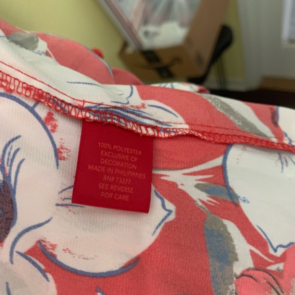 JENNIFER LOPEZ FLORAL OFF SHOULDER LONG SLEEVE TOP - Picture 9 of 12